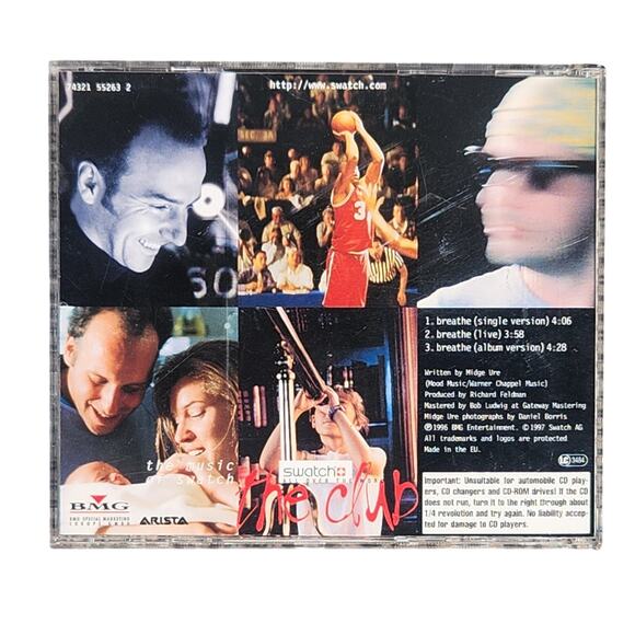 Swatch The Club Music 2 albums on Compact Disc Time is what you make of it - Picture 6 of 8